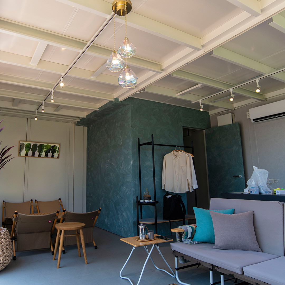 3灯ペンダントライト Leon mini レオンミニ スパイラル 照明 洗面所設置例