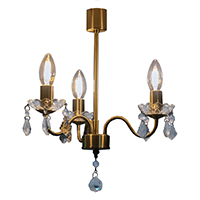 6灯シャンデリア LED対応 「クララ」華奢で美しいデザイン