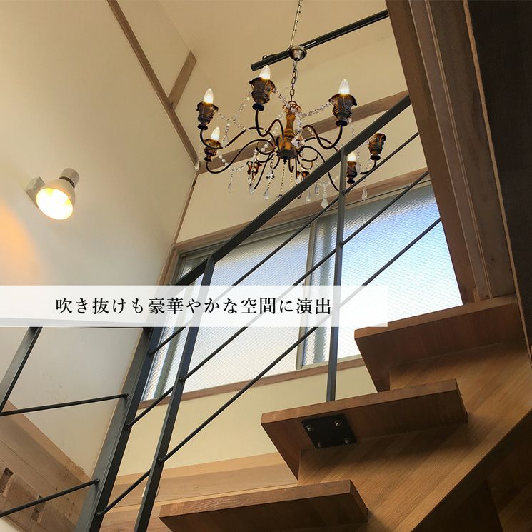 8灯 シャンデリア Alecsia (アレクシア) | 照明専門店 MU-RA Online Store