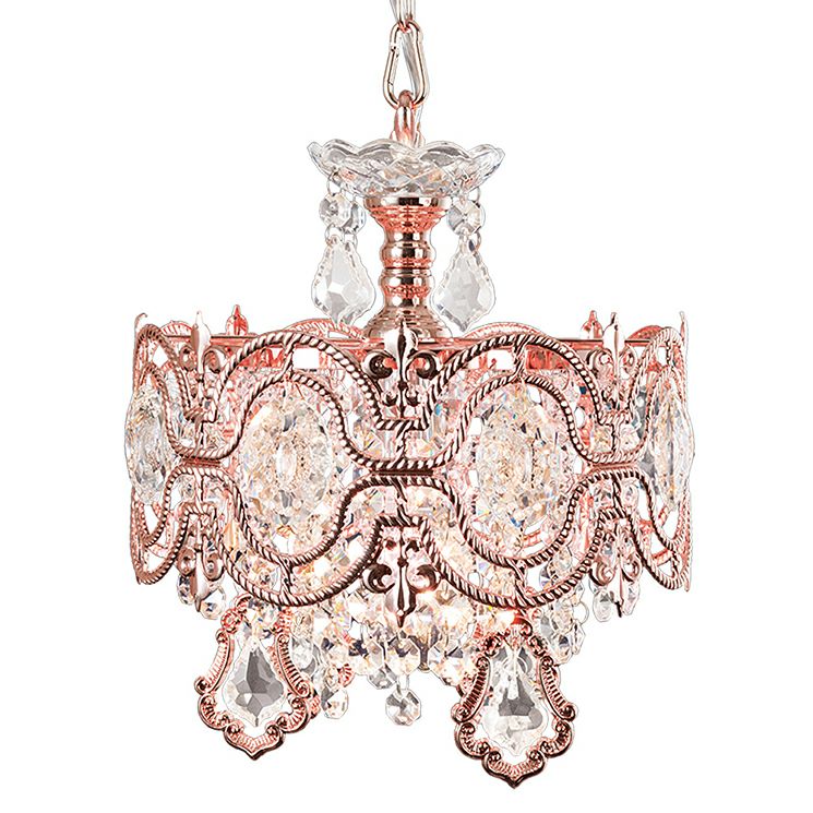 シャンデリア　王冠　6畳　家具 照明器具 6灯シャンデリア 照明器具 LED Tiara ゴールド｜デザイン照明のCROIX