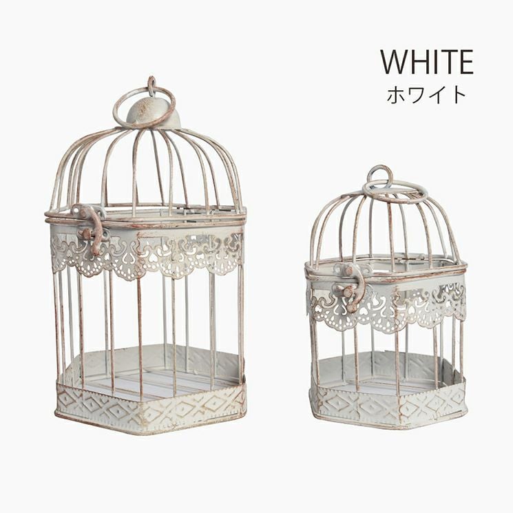 アイアンバードケージ ヘキサゴンS 2Pセット 鳥かご 鳥籠 インテリア