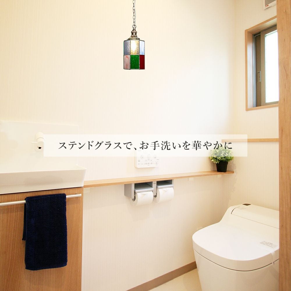 和洋折衷の1灯ペンダントライト ノエル ステンドグラス | 照明専門店 和洋折衷の1灯ペンダントライト ノエル ステンドグラス | 照明専門店
