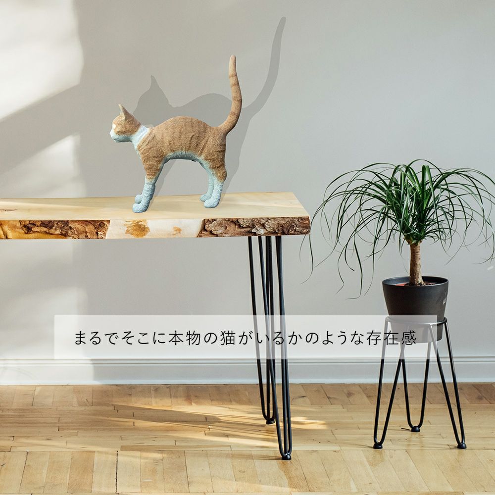 猫の目が光るテーブルランプ ルミナスキャッツ